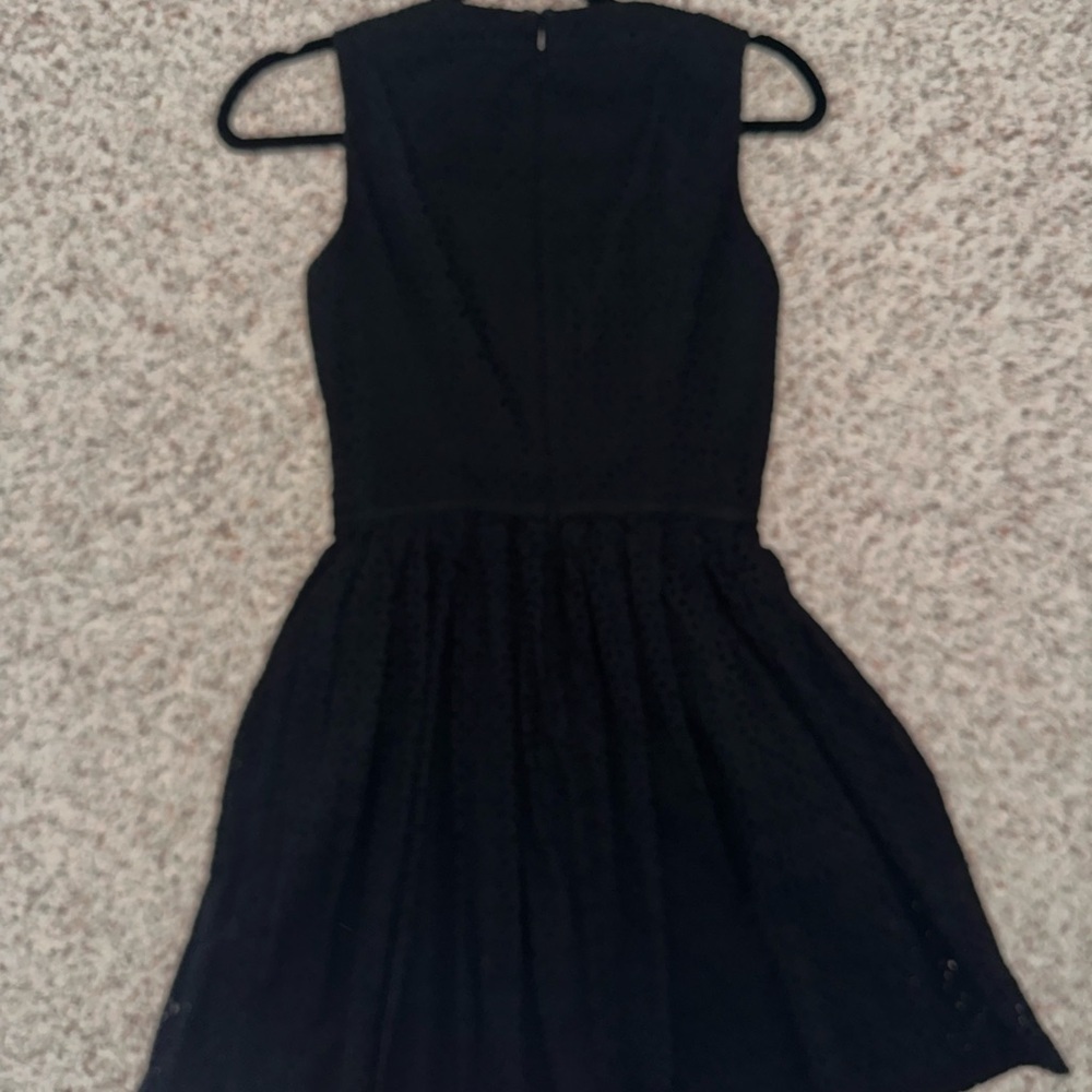 Black Dress Eyelet with pockets from trunk show at DC boutique - Picture 3 of 4
